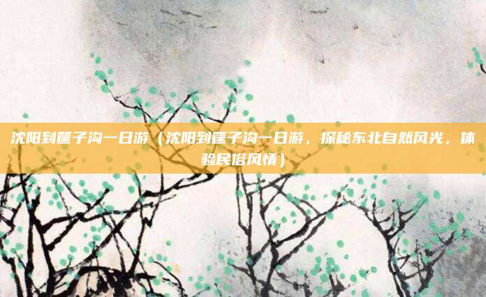 沈阳到筐子沟一日游(沈阳到筐子沟一日游,探秘东北自然风光,体验民俗风情)