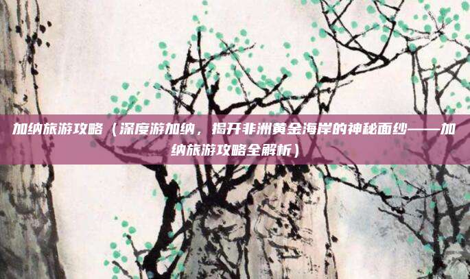 加纳旅游攻略（深度游加纳，揭开非洲黄金海岸的神秘面纱——加纳旅游攻略全解析）