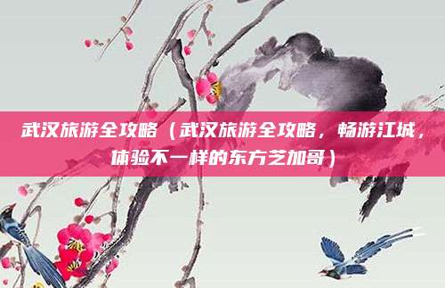 武汉旅游全攻略(武汉旅游全攻略,畅游江城,体验不一样的东方芝加哥)
