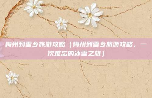 梅州到雪乡旅游攻略（梅州到雪乡旅游攻略，一次难忘的冰雪之旅）