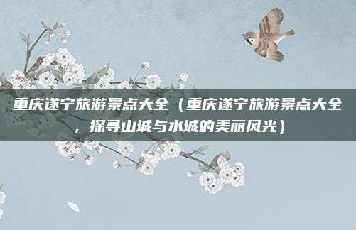 重庆遂宁旅游景点大全(重庆遂宁旅游景点大全,探寻山城与水城的美丽风光)