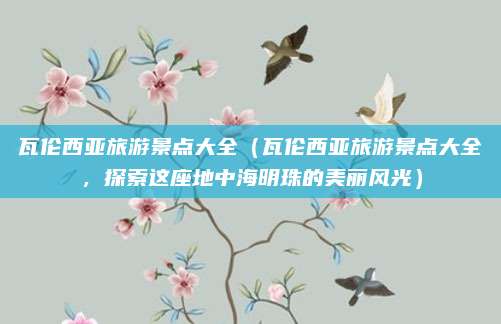 瓦伦西亚旅游景点大全(瓦伦西亚旅游景点大全,探索这座地中海明珠的美丽风光)