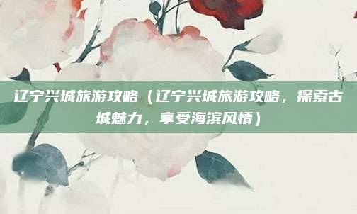 辽宁兴城旅游攻略(辽宁兴城旅游攻略,探索古城魅力,享受海滨风情)