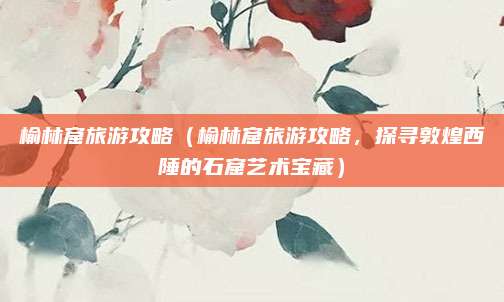 榆林窟旅游攻略(榆林窟旅游攻略,探寻敦煌西陲的石窟艺术宝藏)