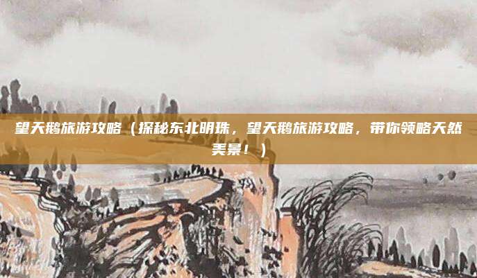 望天鹅旅游攻略(探秘东北明珠,望天鹅旅游攻略,带你领略天然美景!)