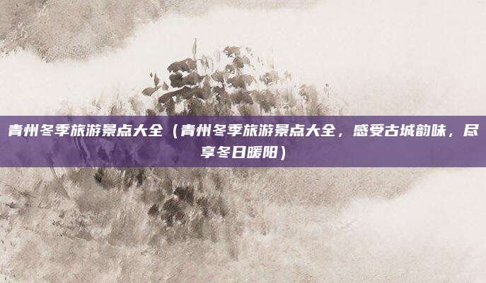 青州冬季旅游景点大全（青州冬季旅游景点大全，感受古城韵味，尽享冬日暖阳）