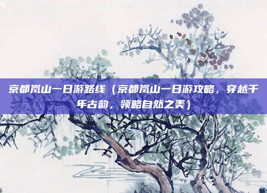 京都岚山一日游路线(京都岚山一日游攻略,穿越千年古韵,领略自然之美)