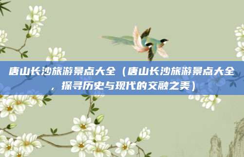 唐山长沙旅游景点大全(唐山长沙旅游景点大全,探寻历史与现代的交融之美)