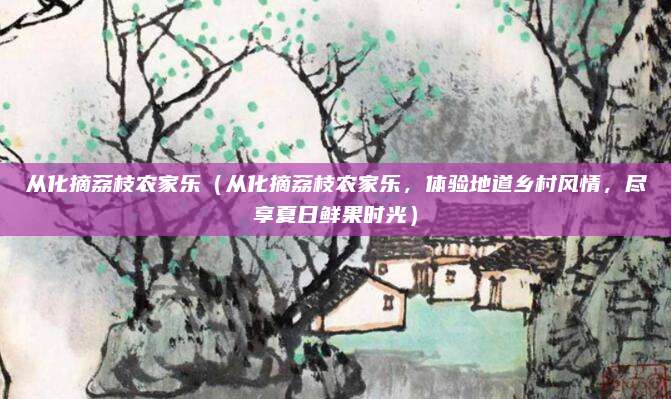 从化摘荔枝农家乐(从化摘荔枝农家乐,体验地道乡村风情,尽享夏日鲜果时光)
