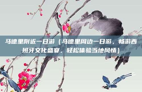 马德里附近一日游(马德里周边一日游,畅游西班牙文化盛宴,轻松体验当地风情)