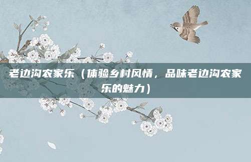 老边沟农家乐(体验乡村风情,品味老边沟农家乐的魅力)